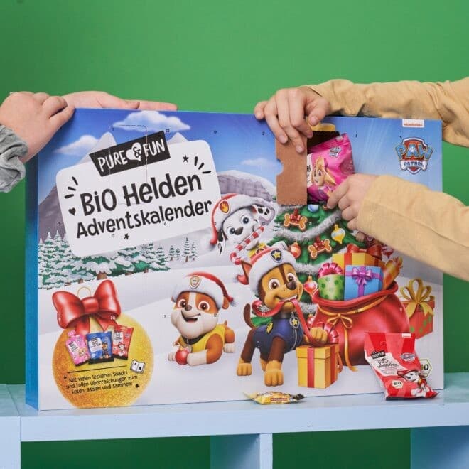 Pure & Fun Paw Patrol Kinder-Snacks Adventkalender – Bipa