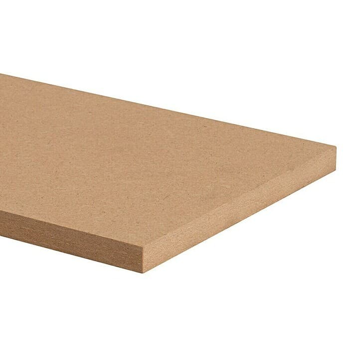 MDF-Faserplatte roh, 100 x 84 cm x 6 mm – Bauhaus