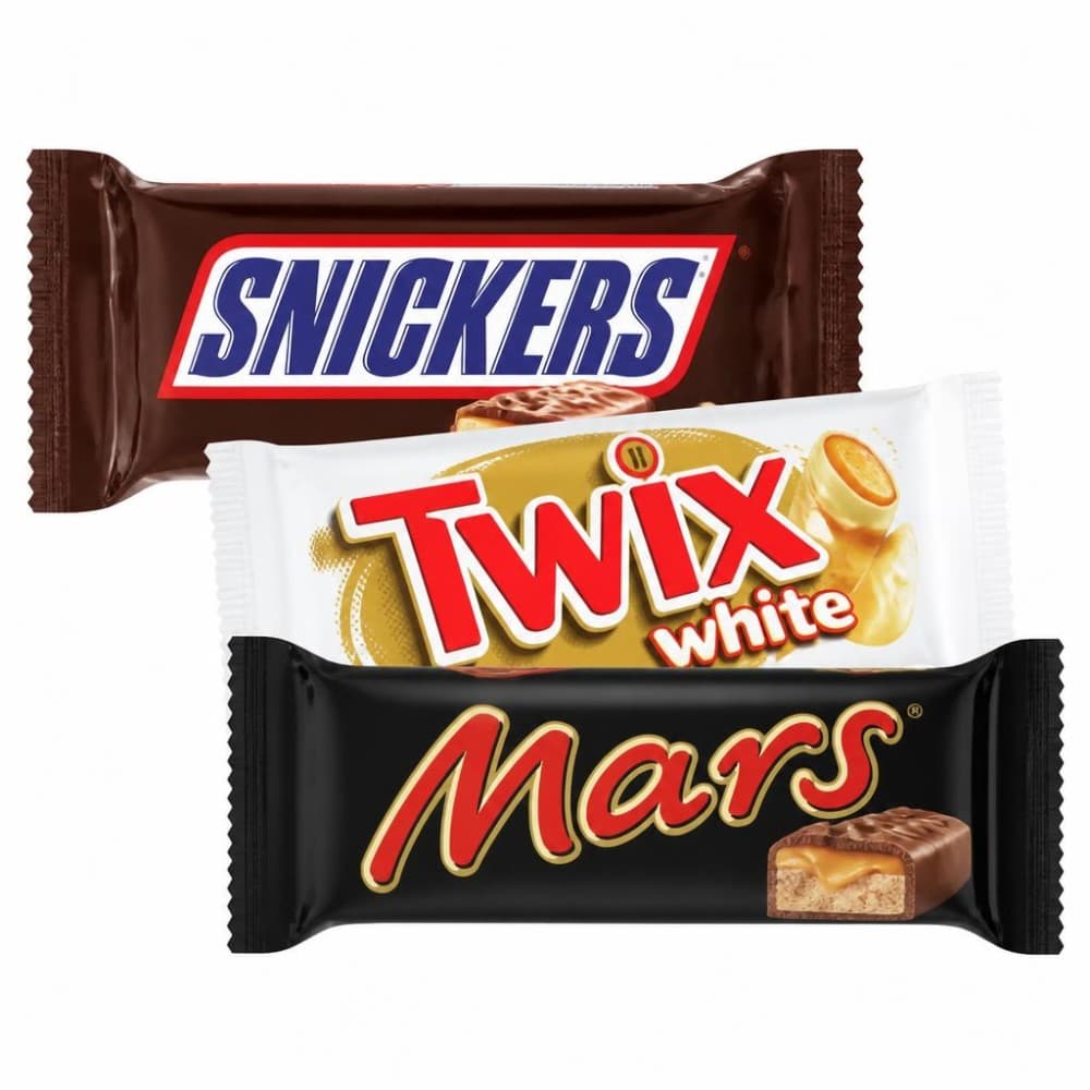 Mars, Snickers oder Twix Riegel, 3er/4er, 135-184-g-Packung – Spar