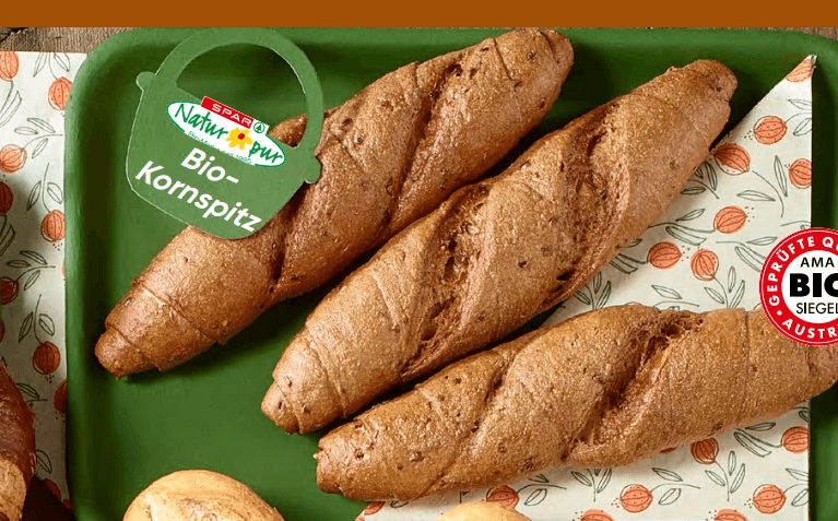 Original Bio-Kornspitz SPAR Natur pur Angebot bei Spar