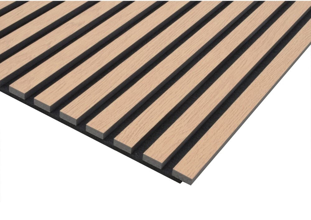 Akustikpaneel Eiche Echtholz - Furniert, 240 x 57,2 cm – Bauhaus