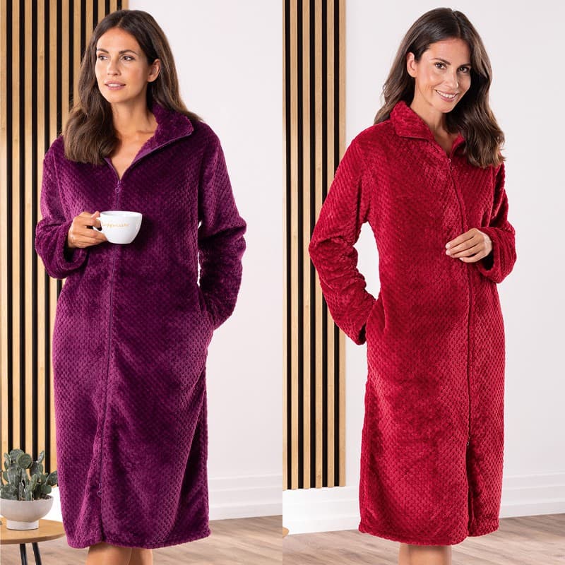 Flanell-Kuschelmantel „Cashmere Dots“ bella casa – Norma