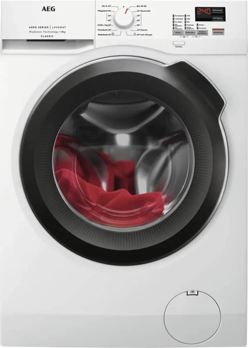 Waschautomat Lavamat L6FBC41480 8 kg AEG Angebot bei Maximarkt