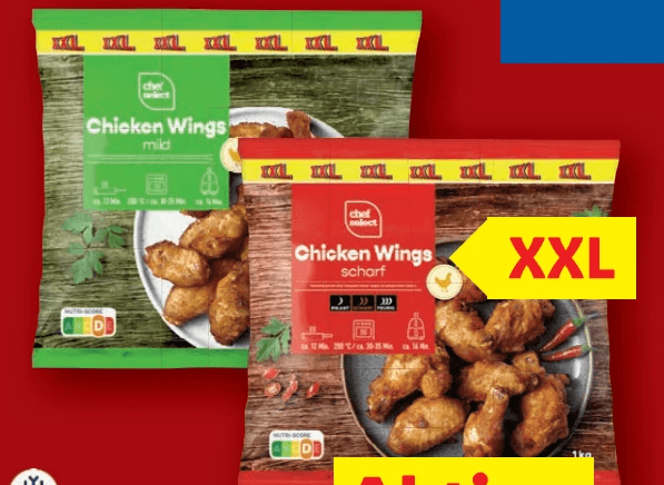 Chicken Wings, 1 kg Chef Select – Lidl