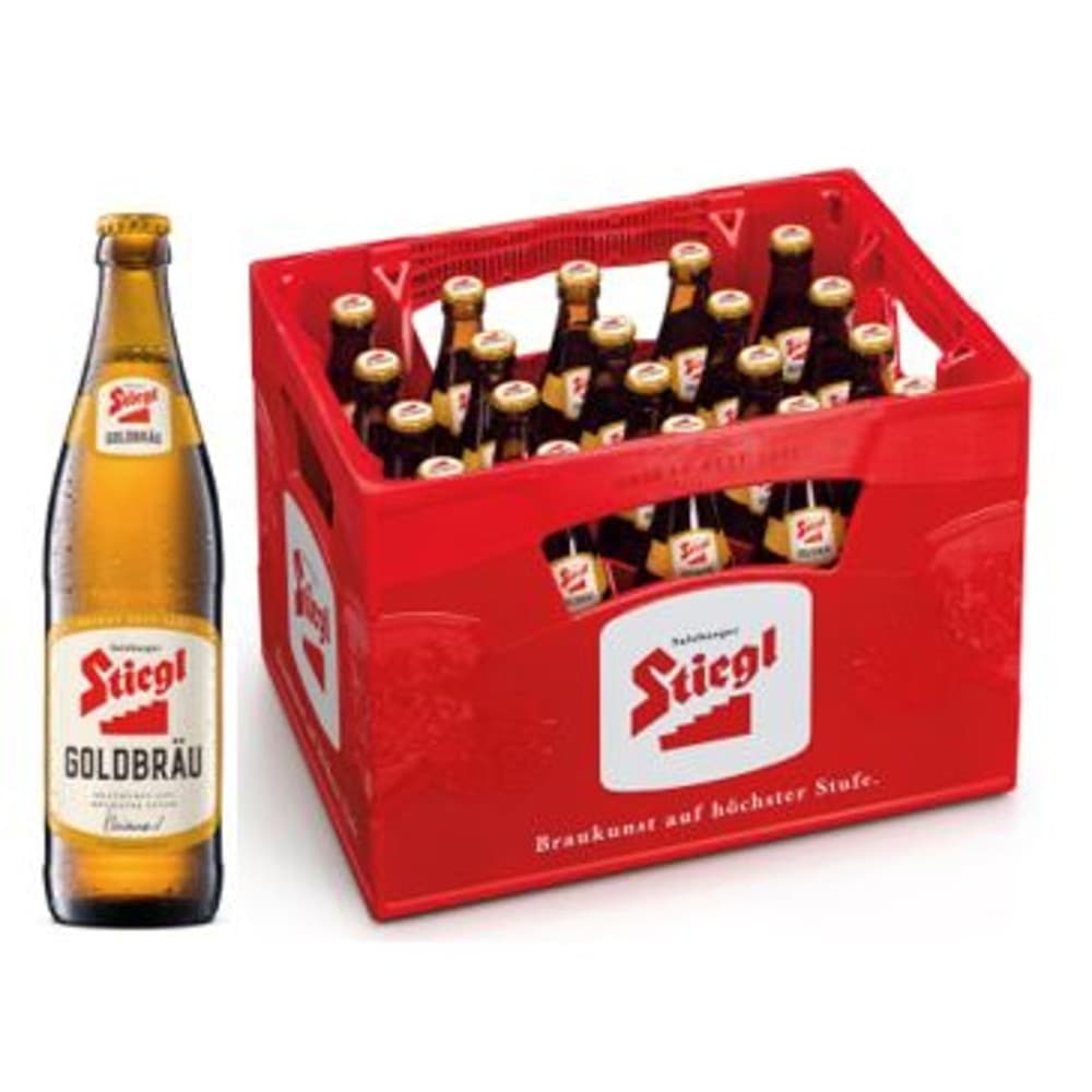 Stiegl Goldbräu oder Hell, 1 Kiste – Eurospar