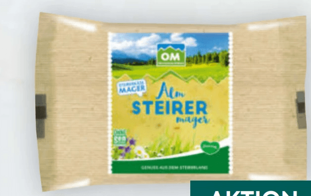 Obersteirische Molkerei Almsteirer, 250 g – Billa Plus