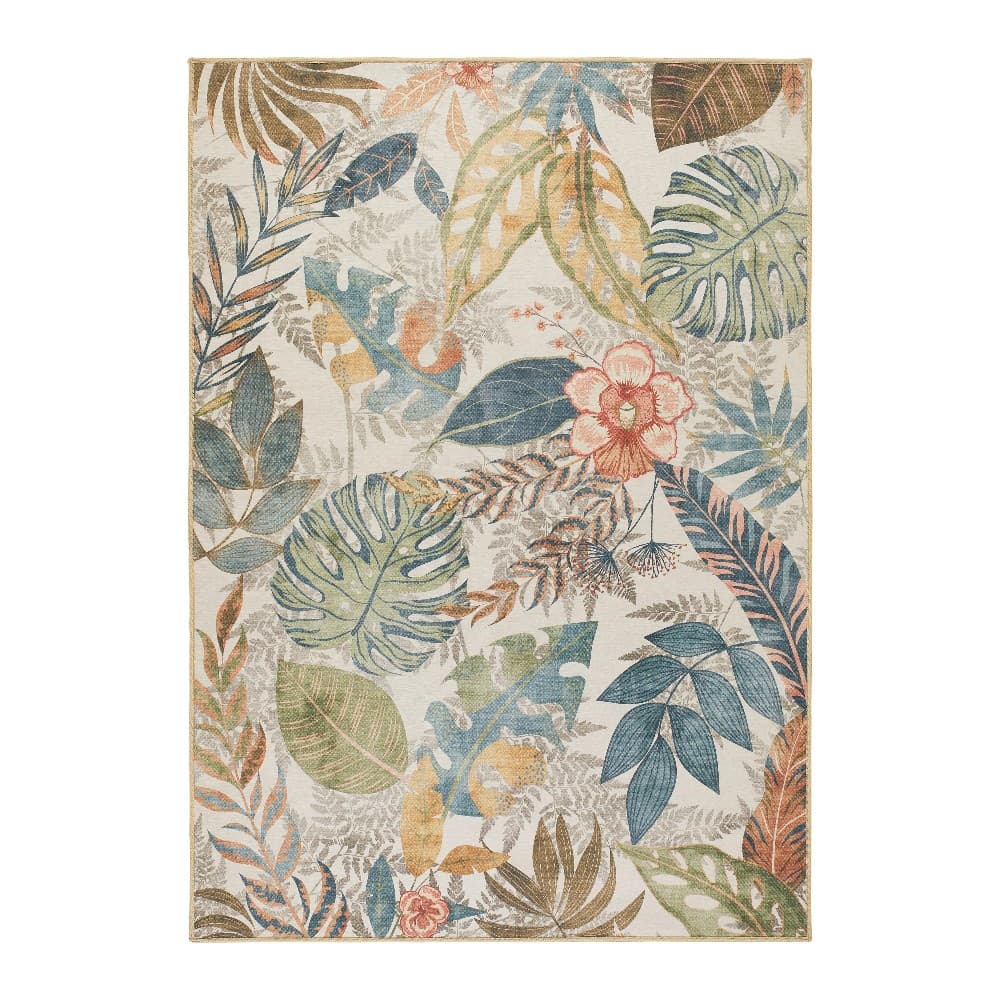 Flachwebeteppich „BLÄTTER 1" 120x170cm Angebot bei Mömax
