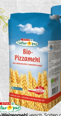 Bio-Weizenmehl versch. Sorten oder Bio-Pizzamehl aus Österreich, 1 kg SPAR Natur pur – Spar
