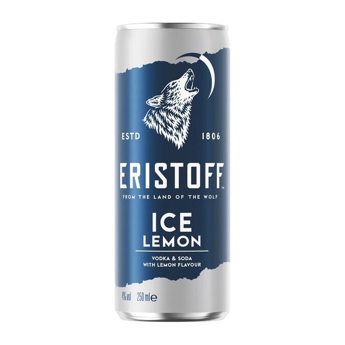 Ice Wodka Soda Lemon 0.25 l Eristoff Angebot bei Norma