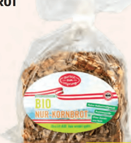 Nur-Kornbrot, 350 g Zurück zum Ursprung – Hofer