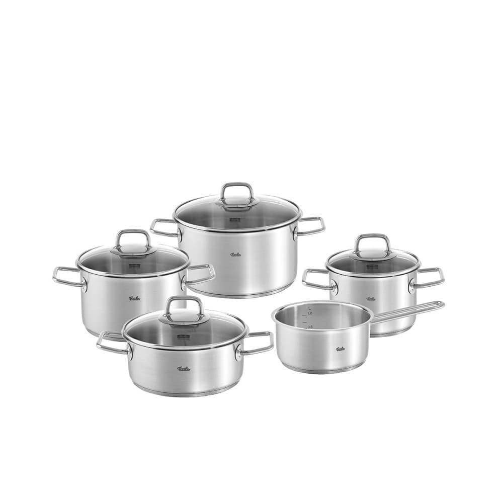 Topfset mit Stielkasserolle Viseo Pro, 5-teilig – Müller