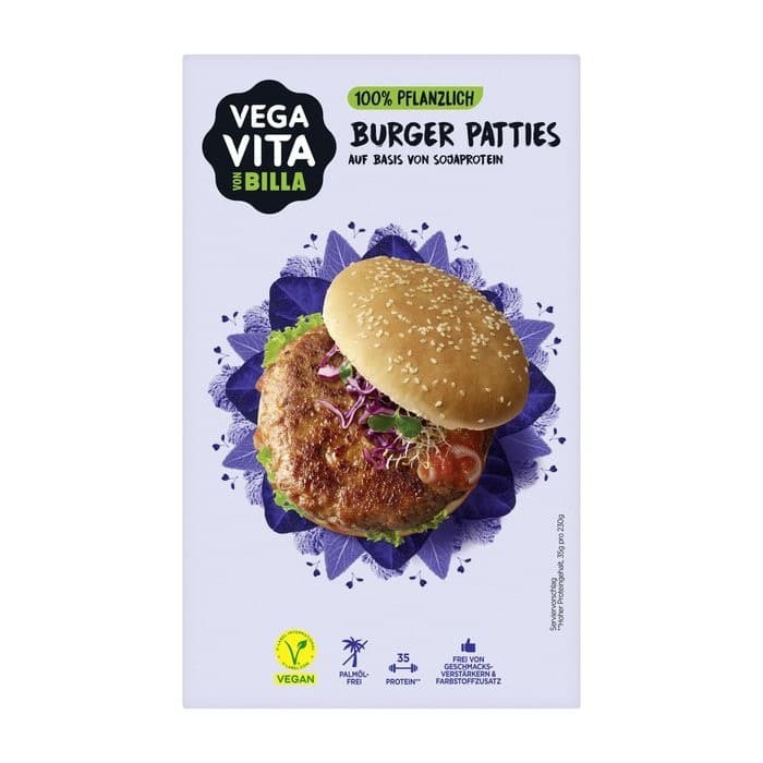 Vegavita Burger Patties, 230 g – Billa