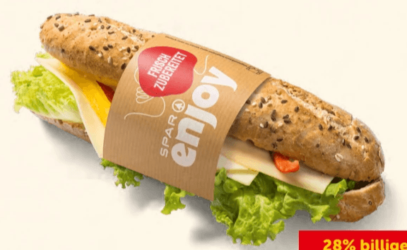 Halbbaquette mit Gouda, 220 g SPAR enjoy – Interspar