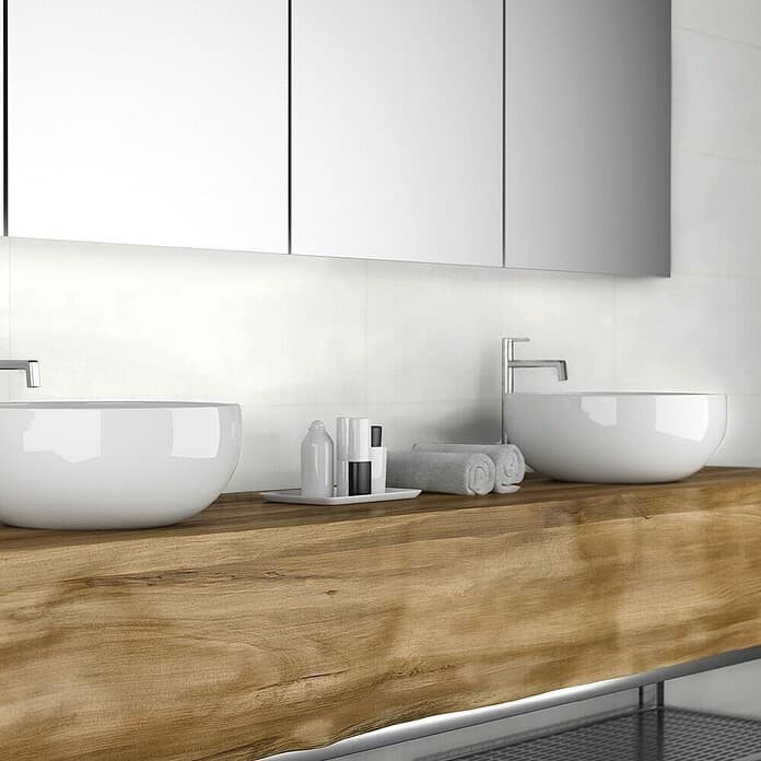 Wandpaneelfliese SPC Angebot bei Bauhaus