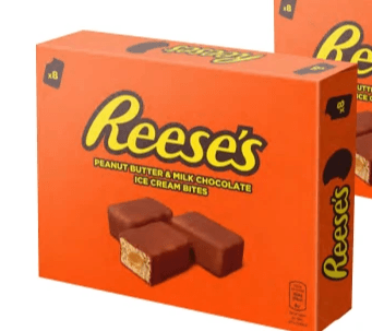 8 Peanut Butter & Milk Chocolate Ice Cream Bites, 224-ml-Packung – Interspar