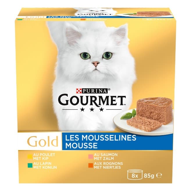 Gourmet Gold Katzennahrung 8x 85 g Packung Angebot bei Maximarkt