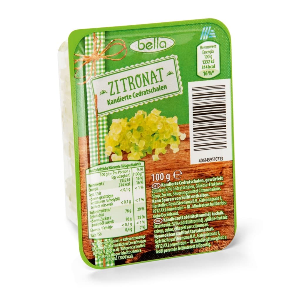 Kandierte Früchte, 100 g BELLA – Hofer