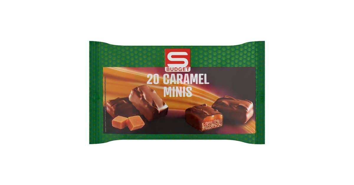 S-BUDGET Caramel Minis, 400 g – Spar
