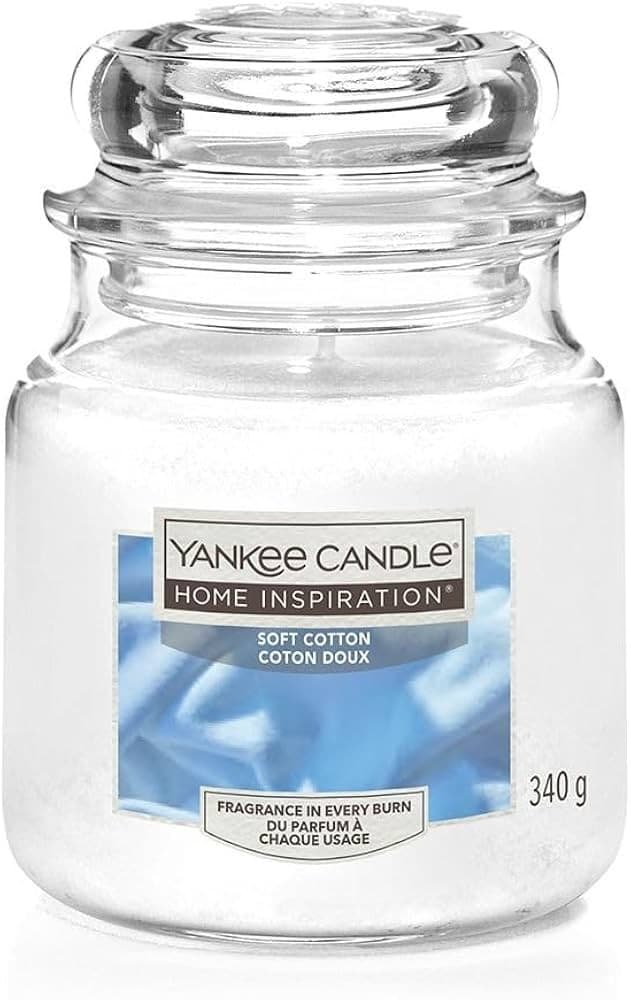 Yankee Candle Home Inspiration Soft Cotton, 340 g – Müller