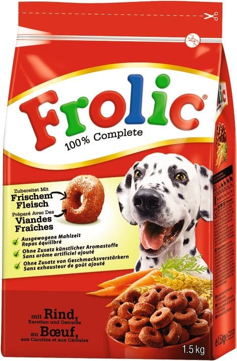 Frolic Hundetrockennahrung 1,5 kg Angebot bei Eurospar