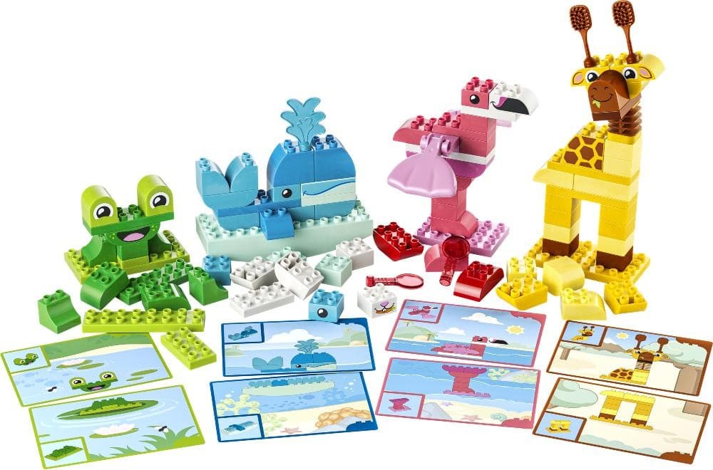 LEGO DUPLO 10472 Wir bauen Tiere – Maximarkt