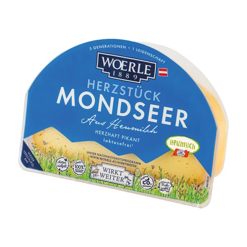 Woerle Herzstück Mondseer 420 g Angebot bei Interspar