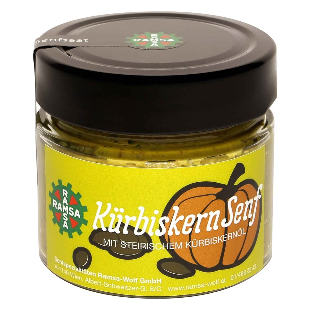 Ramsa Kürbiskern-, Orangen- oder Whisky Senf, 180-g-Glas – Spar