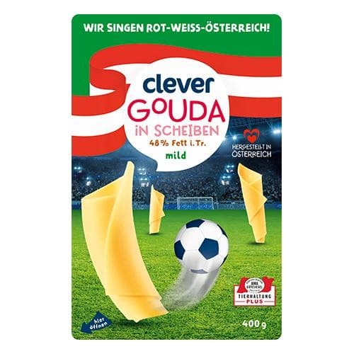 clever Gouda Scheiben, 400 g – Billa