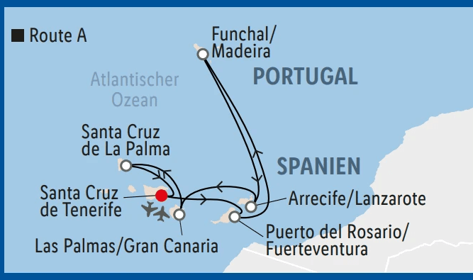 Kanaren Kreuzfahrt – MSC Fantasia, 8 Tage – Lidl Reisen