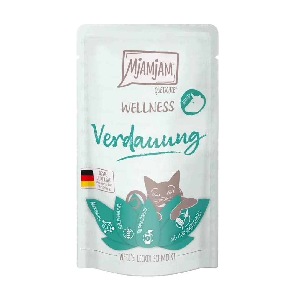 Mjamjam Katzennassfutter Pouches, 125 g – Müller