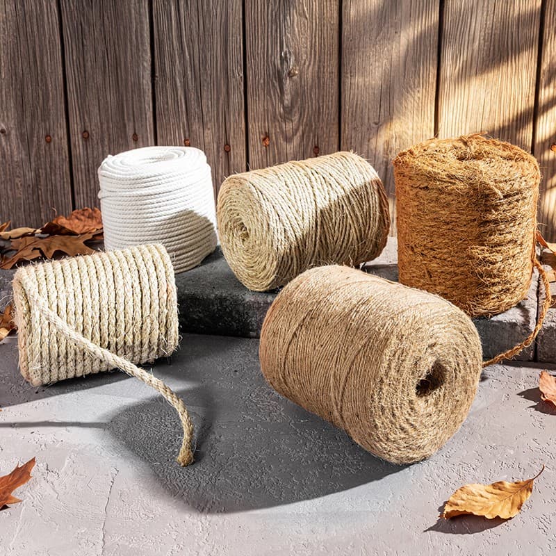 Kraft Werkzeuge XXL-Naturseile Jute-Schnur, ca. 400 m x 3 mm – Norma