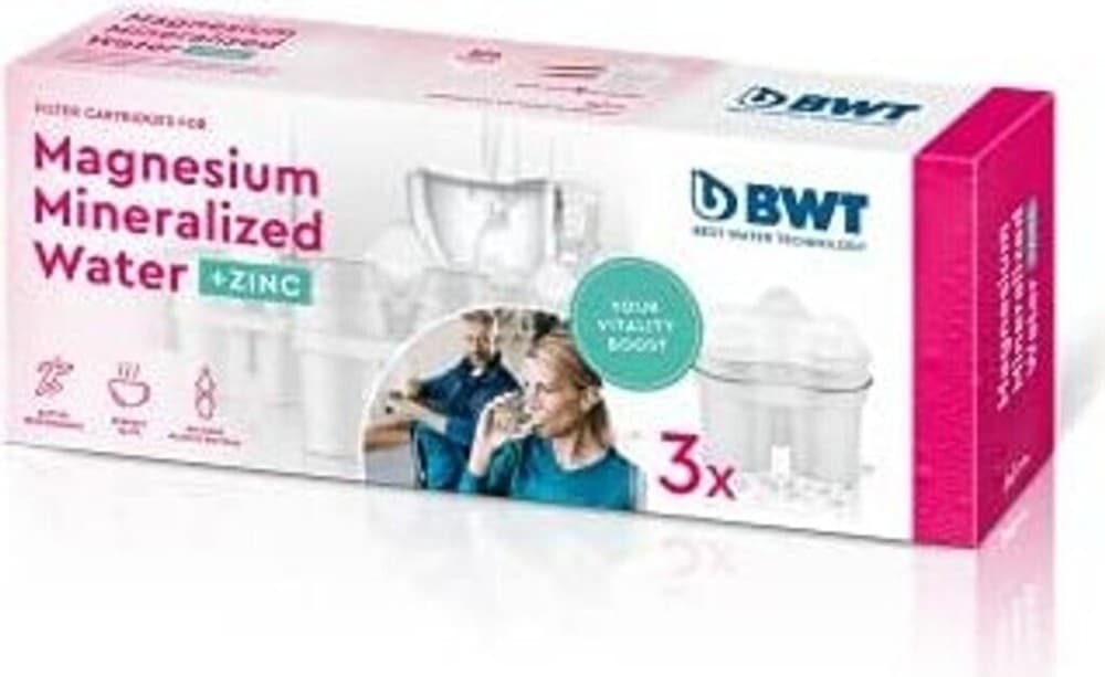 Zink und Magnesium Kartusche 3er-Pack, 3er-Pack BWT – Maximarkt