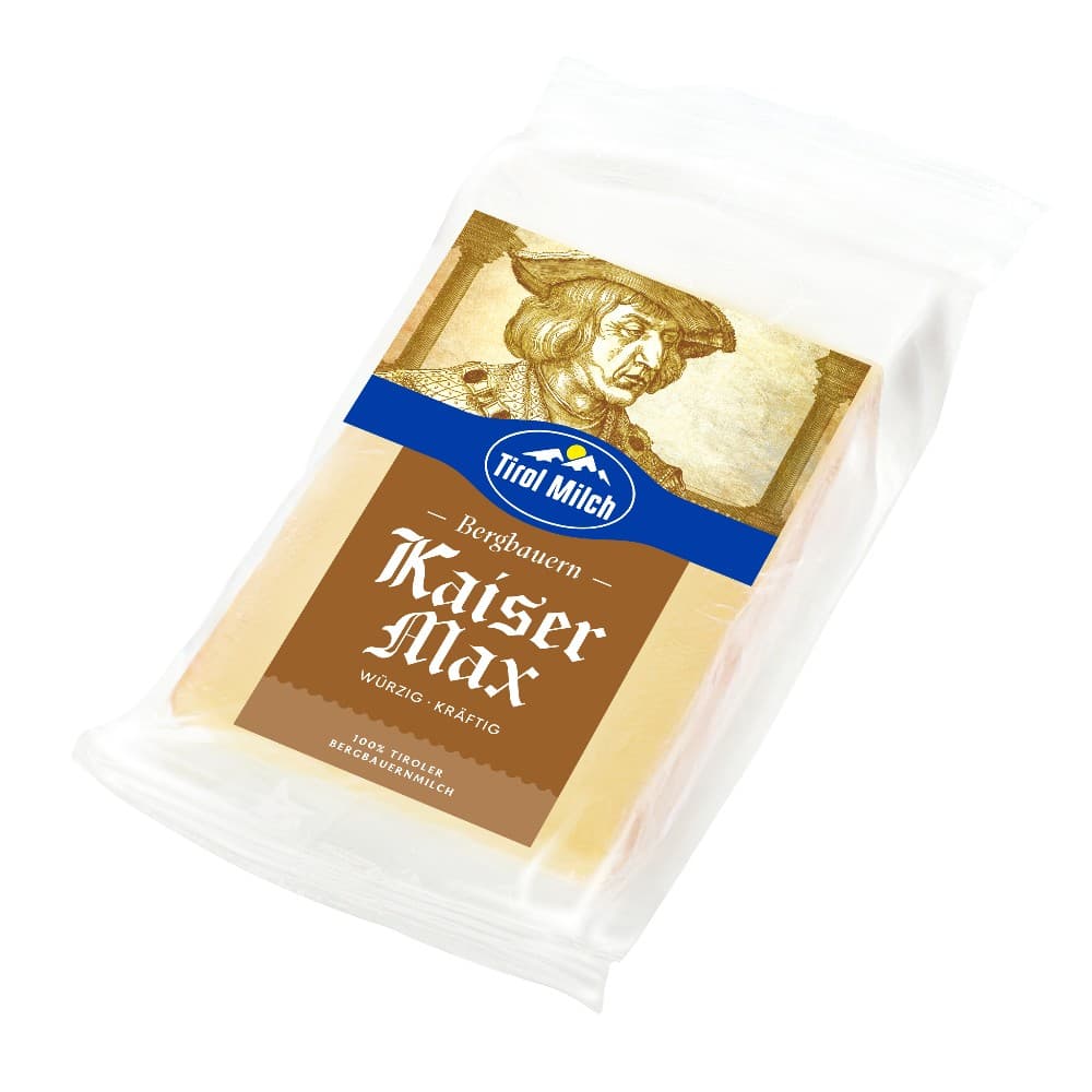 Tirol Milch Kaiser Max Käse, 250 g – MPREIS