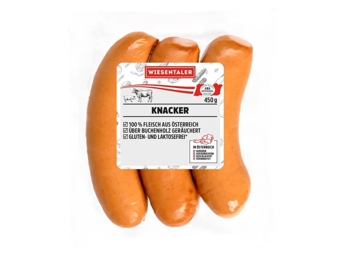 Wiesentaler Knacker, 450 g – Lidl