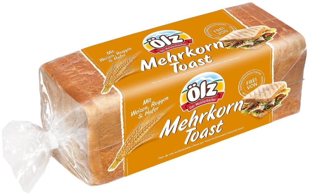 Mehrkorn Toast, 500 g Meisterbäcker Ölz – Spar