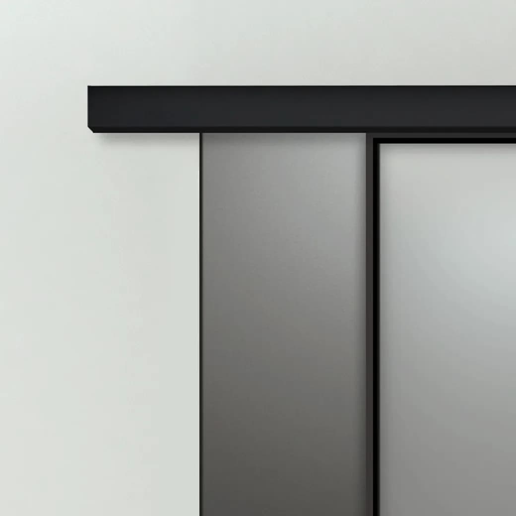 Schiebetürsystem Loftline Black, L: 190 cm, H: 205,8 cm, B: 93,5 cm – Bauhaus