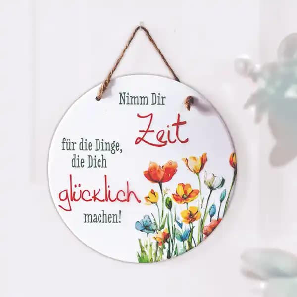 Keramik-Wandhänger, Ø ca. 20 cm bella casa – Norma