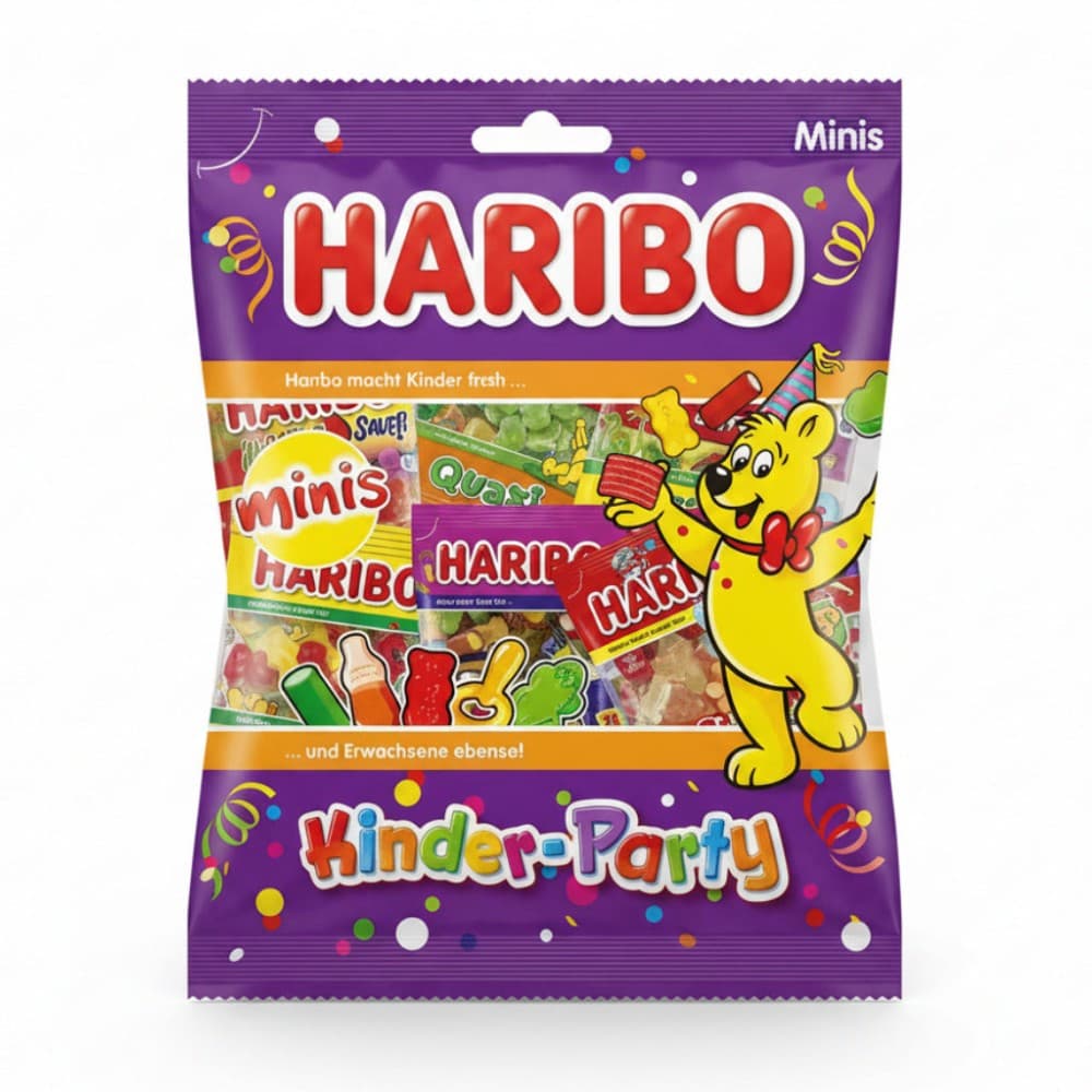 Haribo Kinder-Party Minis oder Goldbären Minis, 250 g – Maximarkt