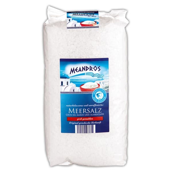 Meersalz 1,5 kg MEANDROS Angebot bei Norma