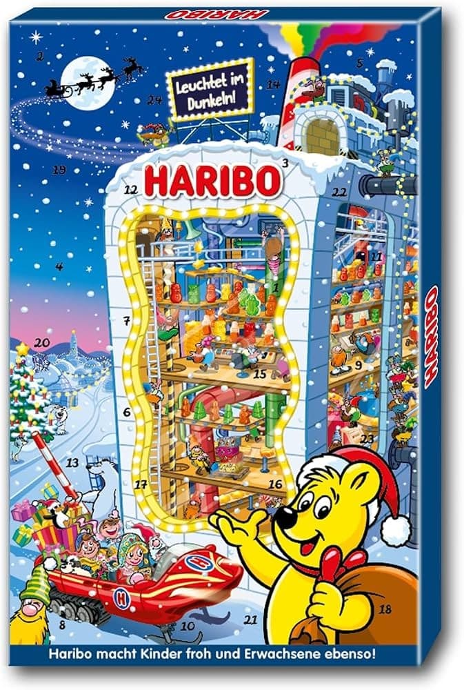 Advent-Kalender, 300 g Haribo – Hofer