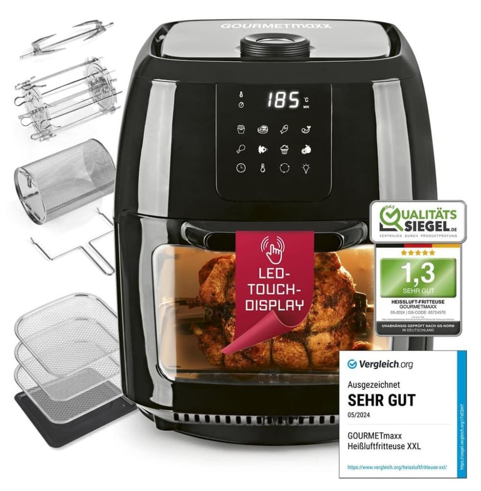 Heißluftfritteuse „GOURMETMAXX" – Mömax