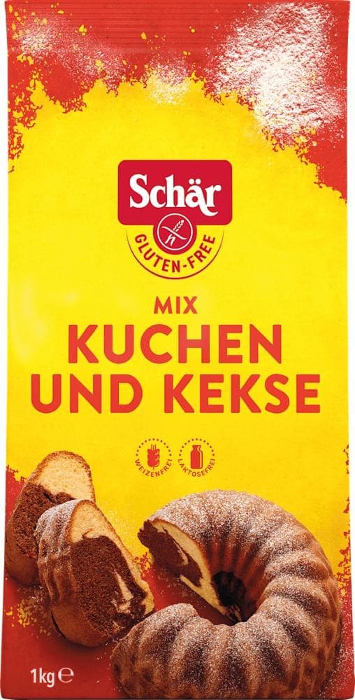 Schär glutenfreier Mehlmix für Kuchen und Kekse, 1 kg – Maximarkt