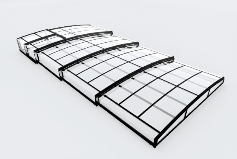 Poolüberdachung AQUALINA GreenYard – Norma