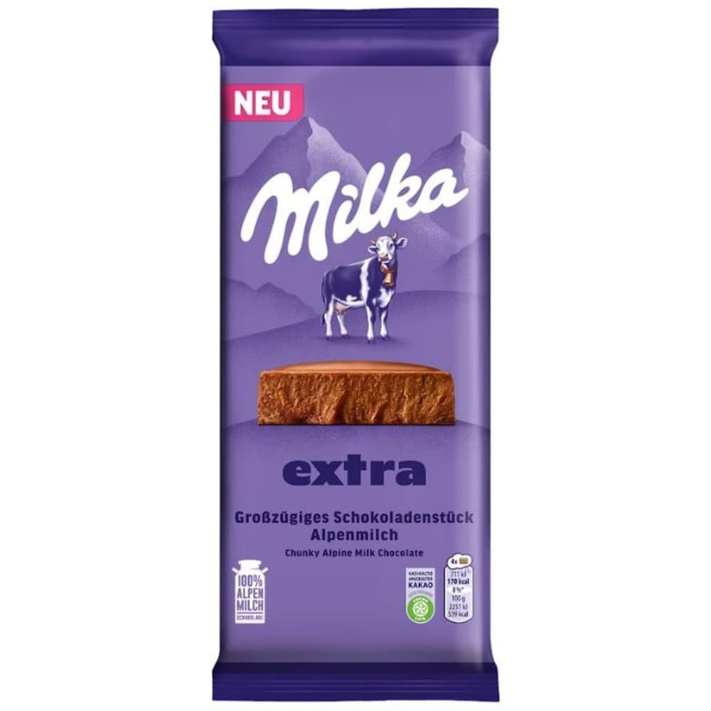 Milka Tafelschokolade, 150 – 190 g – Adeg