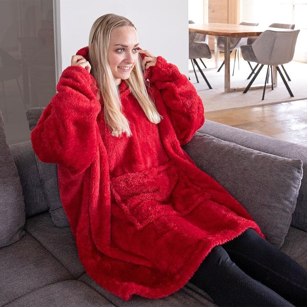 XL-Kuschel-Hoodie „Knut", ca. 85 x 118 cm bella casa – Norma