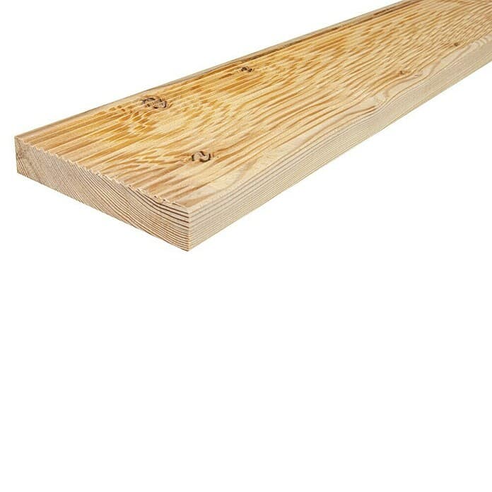 Terrassendiele Heimische Lärche, 2,7 cm Stärke, 14 cm Breite, 2, 3 oder 4 m Länge – Bauhaus