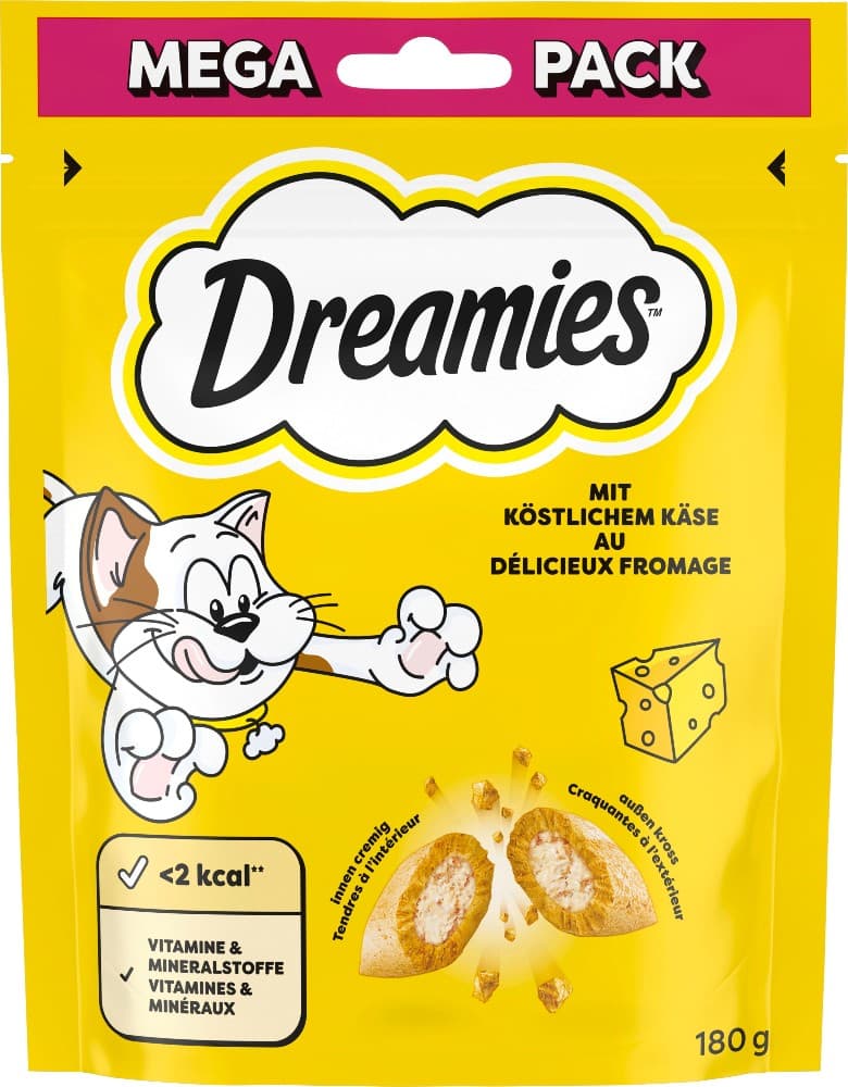 Dreamies Katzensnack Megapack, 180 g – Eurospar