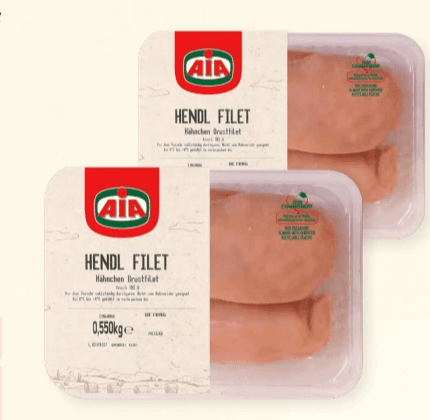 AIA Hendl-Filet, 550 g – Interspar