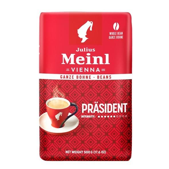 Meinl Präsident ganze Bohne oder gemahlen, 500 g – Maximarkt