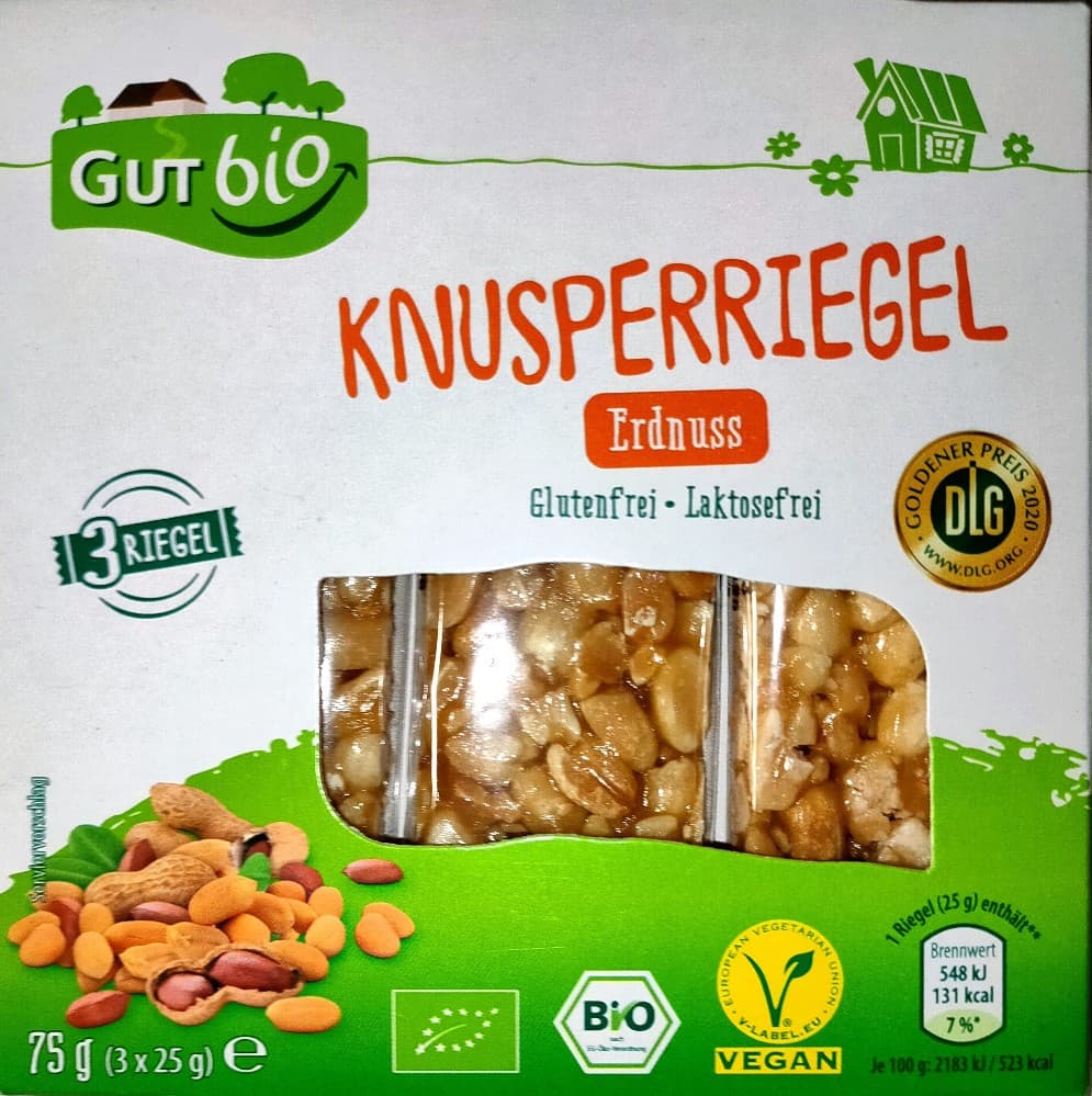 Knusperriegel, 75 g – Hofer